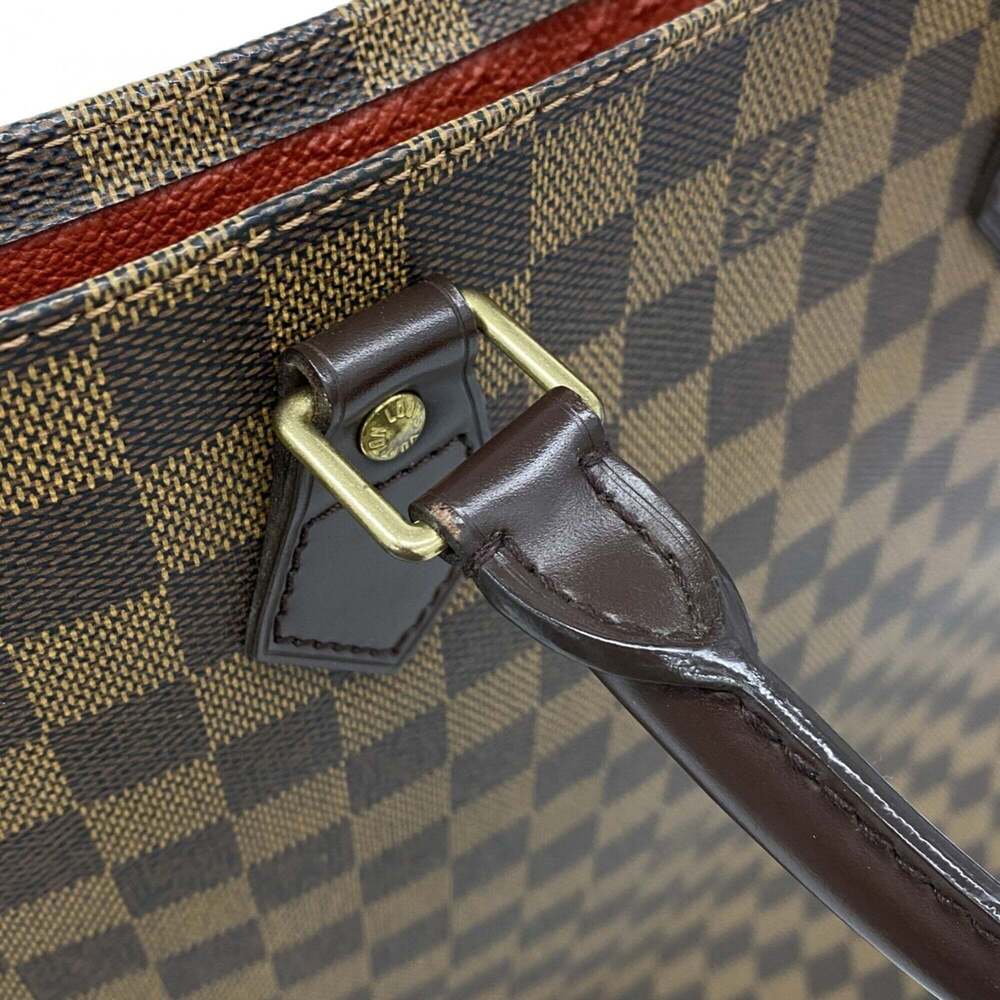 LOUIS VUITTON Brown Damier Tote Bag - Picture 8 of 10